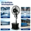 Industrial Spray Fan, 220V, Electric - view 5
