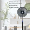Industrial Stand Fan, 18-Inch, Electric Power, 40W - view 4