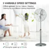 Industrial Stand Fan, 220, 50 - view 4