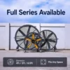 Industrial Standing Floor Fan, 5ft, 6.5ft, 1.5m, 2m - view 2