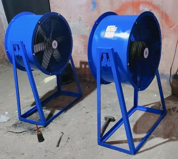 Industrial Tubular Man Cooler, 900mm, Axial, Aluminium