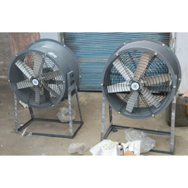 Industrial Tubular Man Cooler, Axial, 900mm, Aluminium - view 5