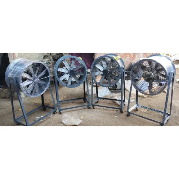 Industrial Tubular Man Cooler, Axial, 900mm, Aluminium - view 6