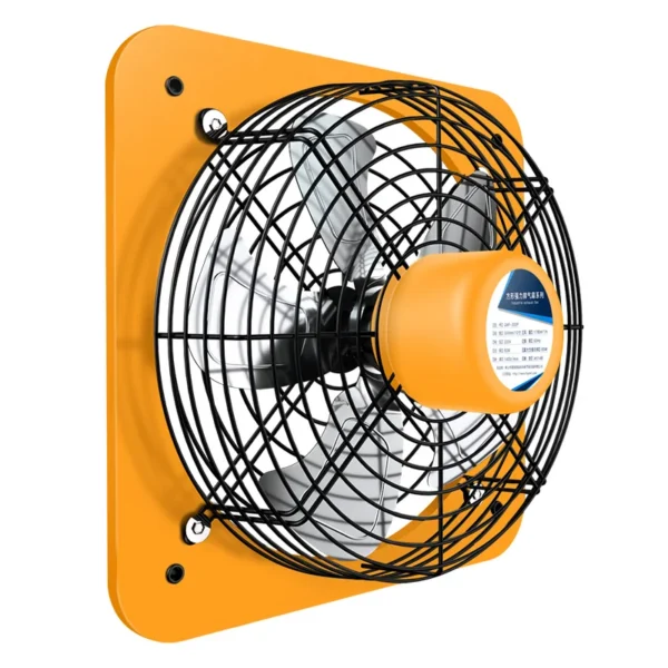 Industrial Ventilation Exhaust Fan, 20inches, Axial, Steel - view 4