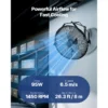 Industrial Wall Mount Fan, 18-Inch, 4000, CFM - view 2