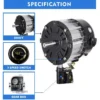 Industrial Wall Mounted Fan, 20'', 24'', 26'', 30'' - view 5