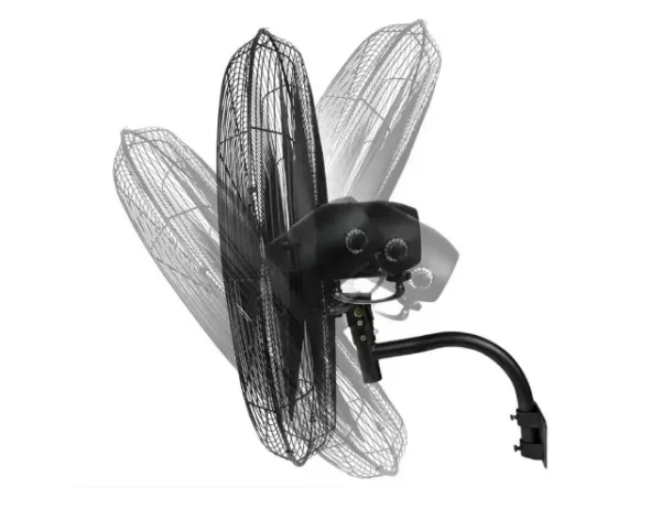 Industrial Wall Mounted Fan, 650mm, FB-65, Aluminum - view 2