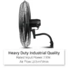 Industrial Wall Mounted Fan, 650mm, FB-65, Aluminum - view 4