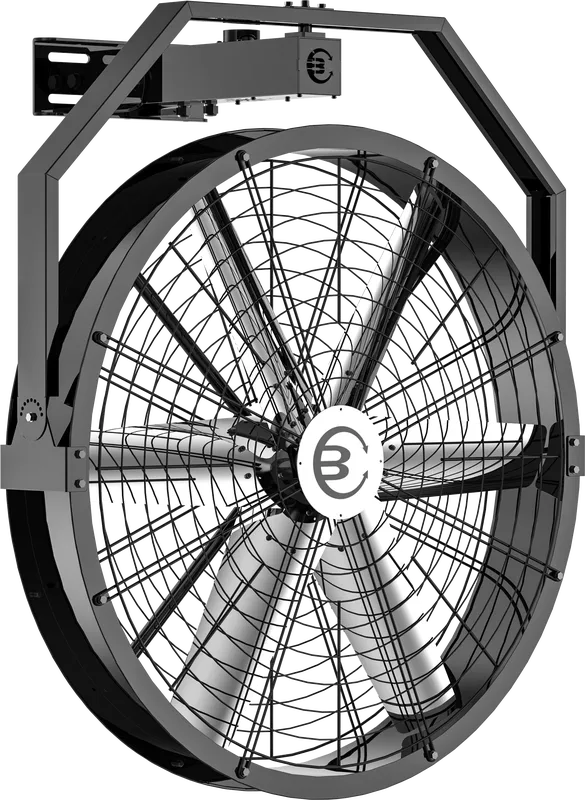 Industrial Wall Mounted Fan, BICHEN, 1.2m, PMSM - view 2