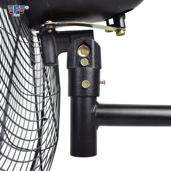 Industrial Wall Mounted Fan, Electric, Metal - view 5