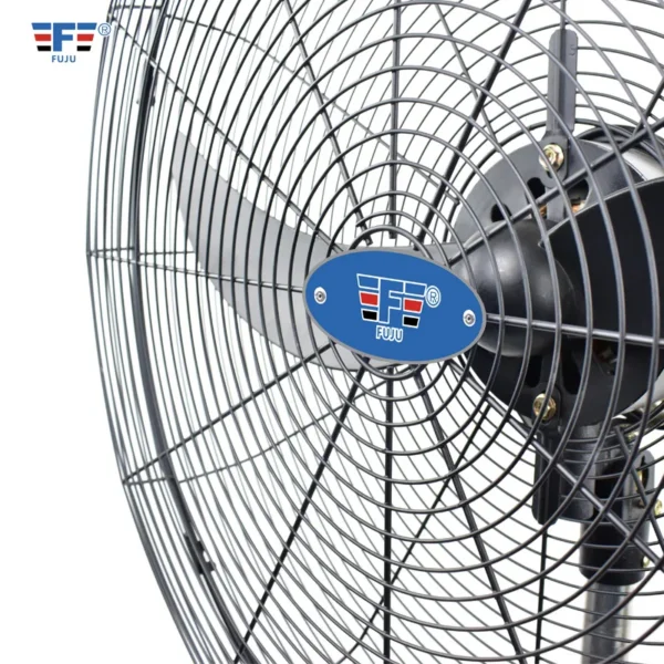 Industrial Wall Mounted Fan, Electric, Metal - view 6
