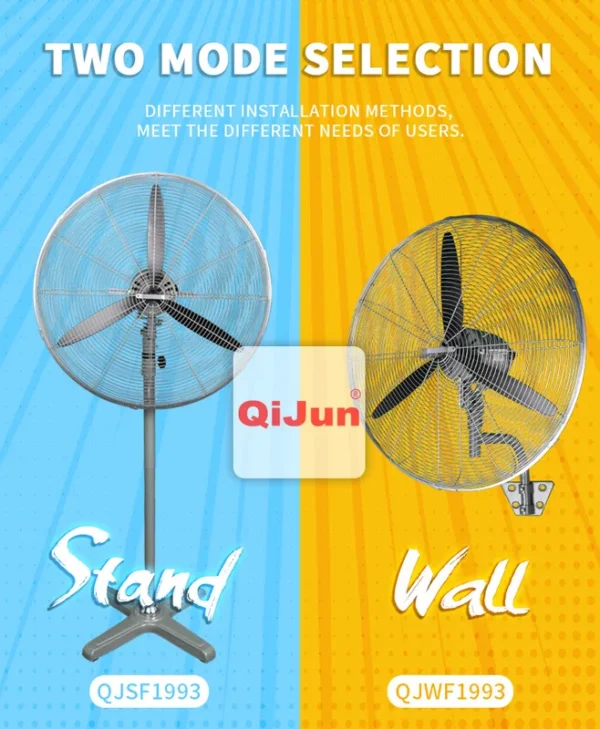 Industrial Wall Mounted Fan, Guarantee18'', 20'', 24'', 26'' - view 3