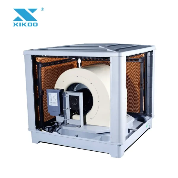 Industrial Water Air Cooler, Centrifugal, 220-240, Electric - view 6