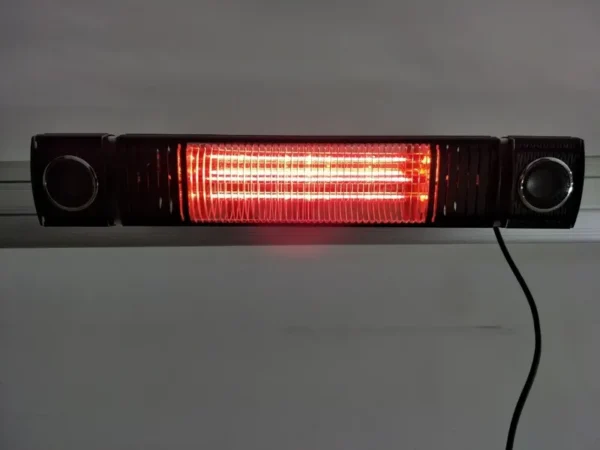 Infrared Electrical Heater, 1500W/2000W, Aluminum Alloy - view 3