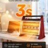 Infrared Heater, Portable, 1600W - view 4