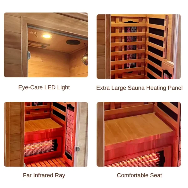 Infrared Sauna Room Heater, KLAFIN, 2-4, Portable - view 4