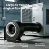 Inlet Centrifugal Exhaust Fan, HVAC, 230 V, Cast Iron