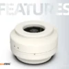 Inline Duct Booster Fan, 650m3/h, 220V - view 6