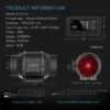 Inline Duct Exhaust Fan, KCVENTS, 350 - view 5