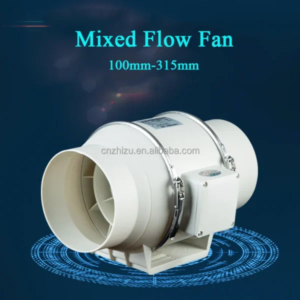 Inline Duct Fan, 100, 125, 150, 200mm - view 2