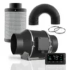 Inline Duct Fan, 110v, Battery Powered