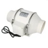 Inline Duct Fan, 120v, 40w 80w 130w - view 4