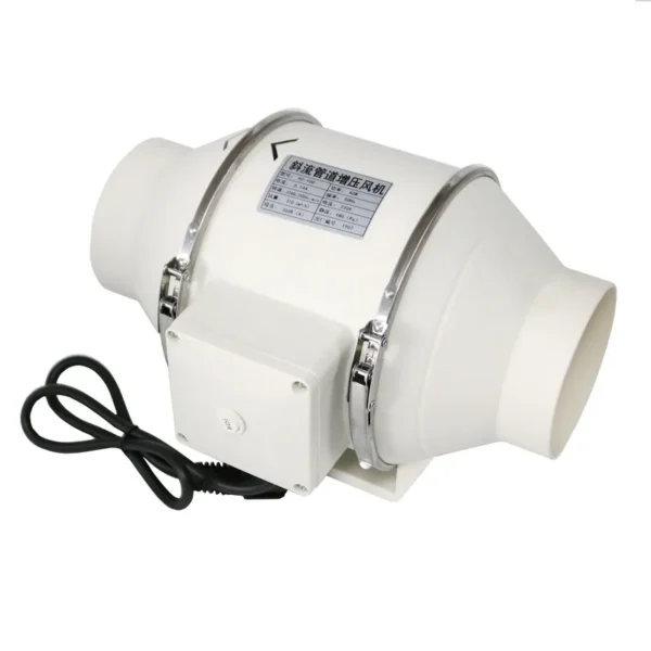 Inline Duct Fan, 120v, 40w 80w 130w - view 4