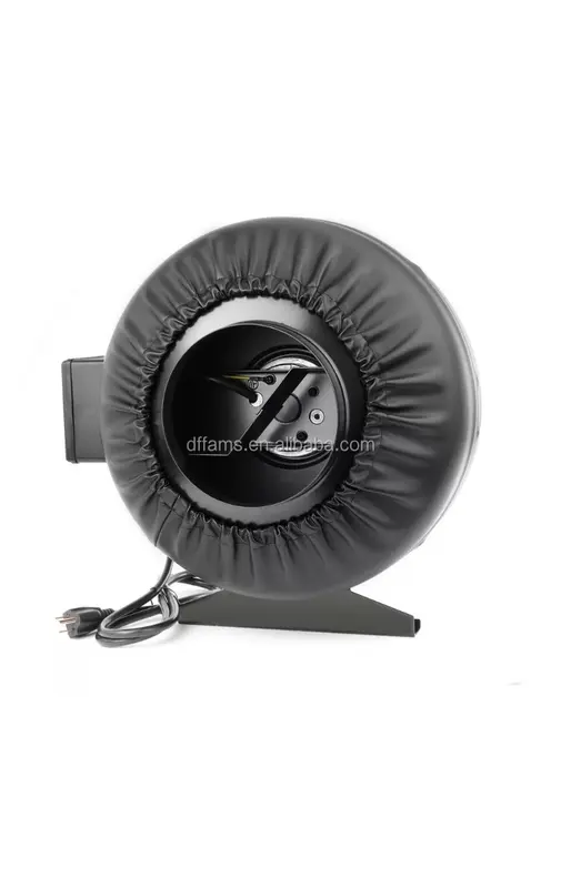Inline Duct Fan, 120V, Plastic, Centrifugal - view 4