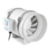Inline Duct Fan, 200mm, 240V, Plastic