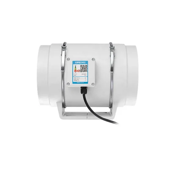 Inline Duct Fan, 200mm, 240V, Plastic - view 2