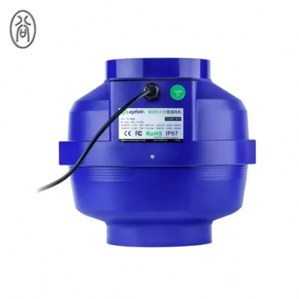 Inline Duct Fan, 200mm, Centrifugal - view 4