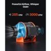 Inline Duct Fan, 205, CFM, PWM, Plastic - view 4