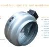 Inline Duct Fan, 220V, Centrifugal, Cast - view 4