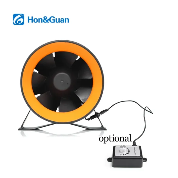 Inline Duct Fan, 4-12, Plastic - view 4