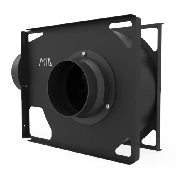 Inline Duct Fan, 4", 220V, Galvanized Steel - view 2