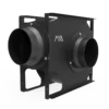 Inline Duct Fan, 4", 220V, Galvanized Steel - view 3