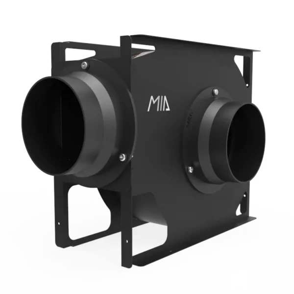 Inline Duct Fan, 4", 220V, Galvanized Steel - view 3