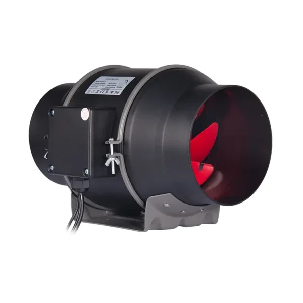 Inline Duct Fan, 4'', 6'', 8'', Plastic
