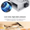 Inline Duct Fan, 4300CFM, HVAC - view 4