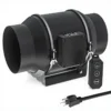 Inline Duct Fan, 6-Inch, 405, CFM, 10-Speed