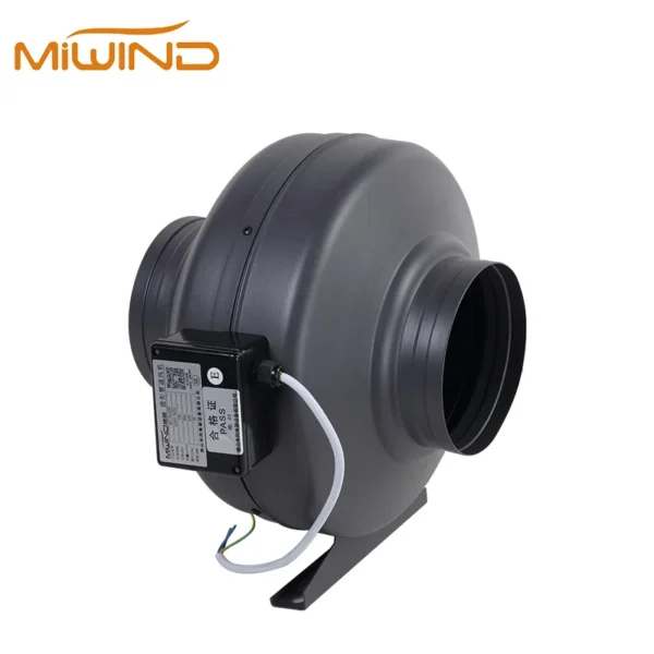 Inline Duct Fan, Cast, 220V, 700Pa, 65dB - view 2