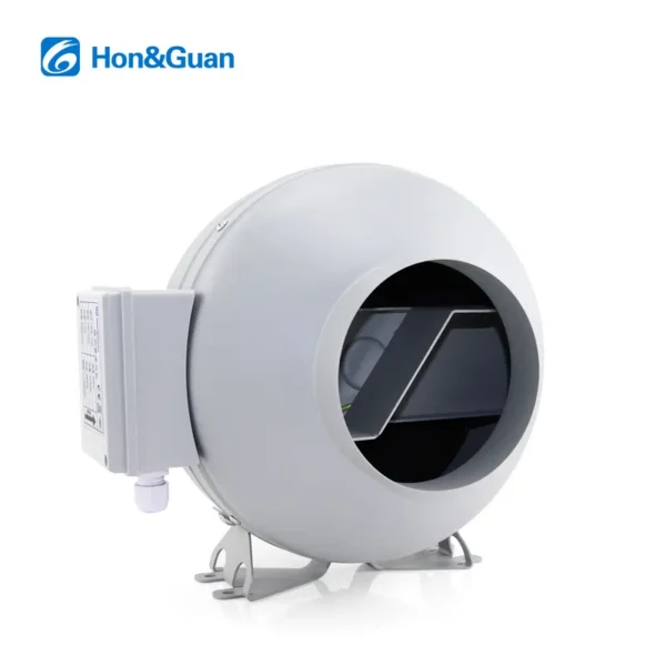 Inline Duct Fan, Centrifugal, Brushless - view 2