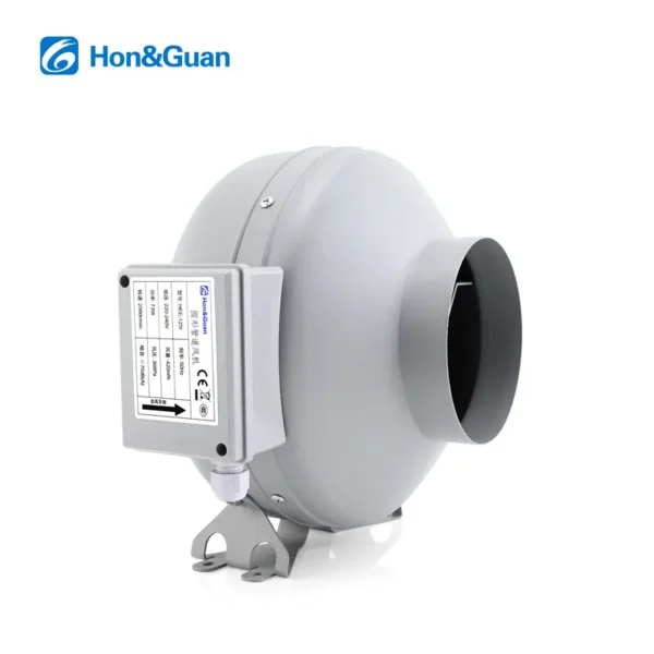 Inline Duct Fan, Centrifugal, Brushless - view 4
