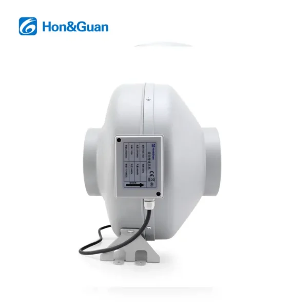 Inline Duct Fan, Centrifugal, Brushless - view 5
