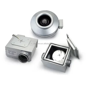 Inline Duct Fan, galvanized steel, SR