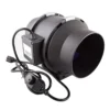 Inline Duct Fan, LONGWELL, Plastic, 4'' - view 4