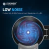 Inline Duct Fan, LONGWELL, Plastic, 4'' - view 6