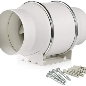 Inline Duct Fan, Plastic