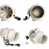 Inline Duct Fan, Plastic - view 3