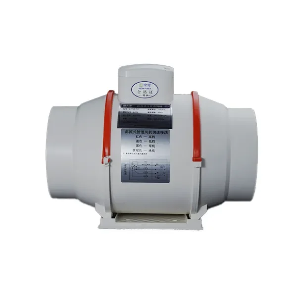Inline Duct Fan, Plastic, 220V